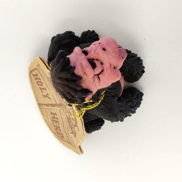 Holy Herd Noahs Ark Gorilla Figurine Pair Gardo & Gouda Pete Apsit Resin Figures - Picture 7 of 16